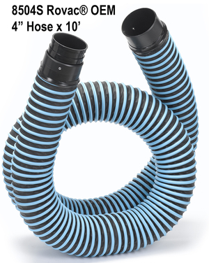8504S 4in ID x 10' Chimney Cleaning Hose as supplied with Vac
